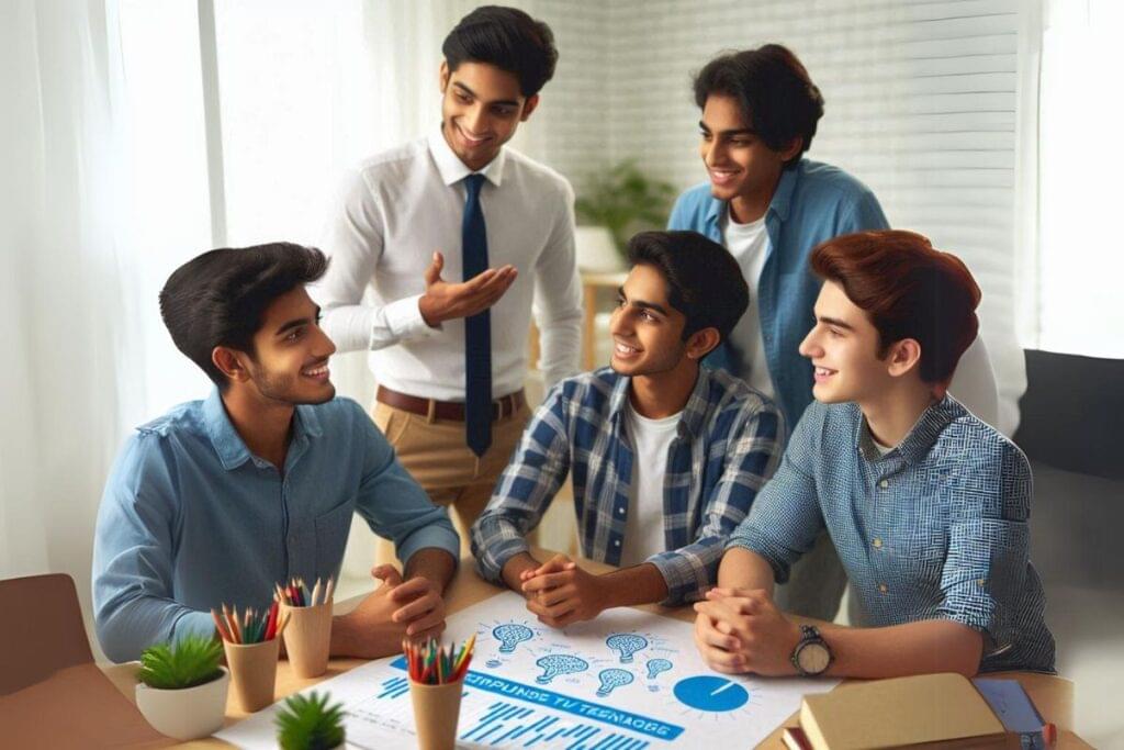 Como incentivar filhos adolescentes a empreender
